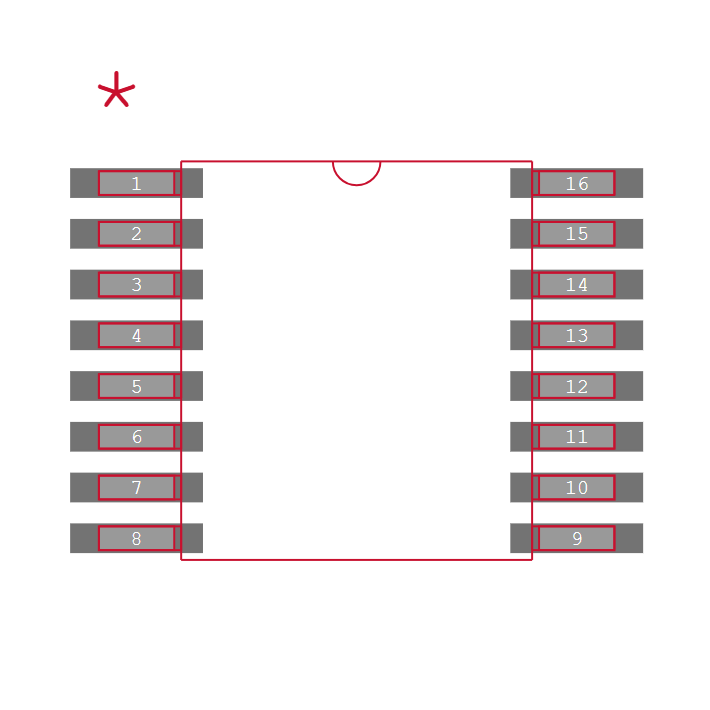 ADS1220 footprint